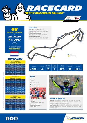 DE- 2018 Motul TT Assen - Racecard