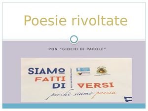 Poesie rivoltate