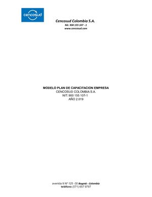 proponer programas de capacitación, cartilla