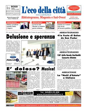 L'eco della città del 26 giugno 2018