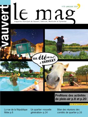 Vauvert le Mag n°35 - juillet août 2018