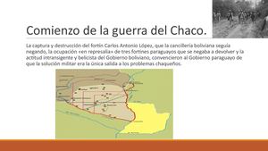 Comienzo De La Guerra Del Chaco