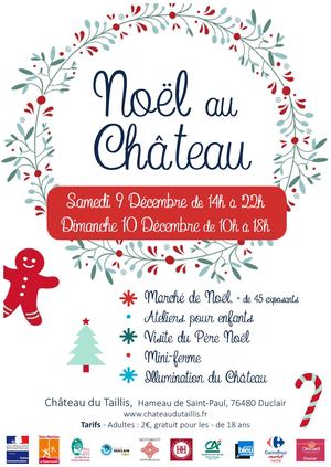 Flyer Noël Au Château A6