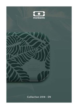 Catalog monbento 2018 - US