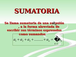 Sumatoria