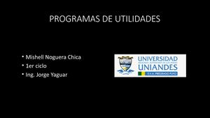 Programas De Utilidades