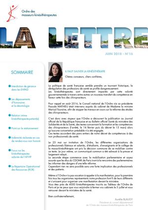 Lettre#16 du CDOMK 75