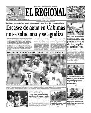 El Regional del Zulia 27-06-2018