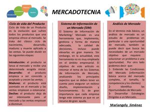 Folleto Mercadotecnia - Mariangely Jiménez