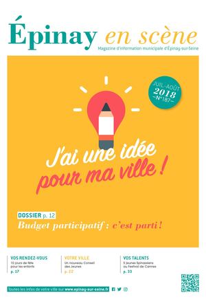 Épinay en scène n° 187 - Juillet-août 2018