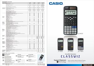 Classwiz Ex Catalog
