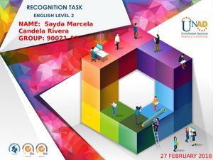 Ingles ll Sayda Marcela Candela