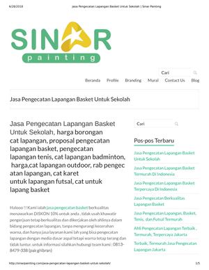 Calameo Jasa Pengecatan Lapangan Basket Untuk Sekolah