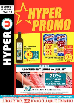 Hyper Promo - Martinique (du 11 au 22/07)
