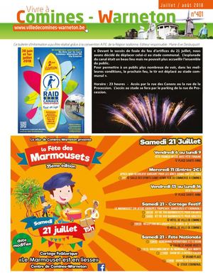 Vivre À Comines Article Abeille Juillet Aout 2018