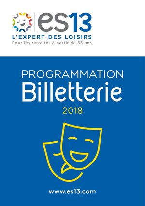 Es13 Programmation Billetterie 2018