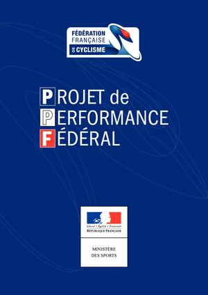 Ppf Cyclisme Plaquette Présentation