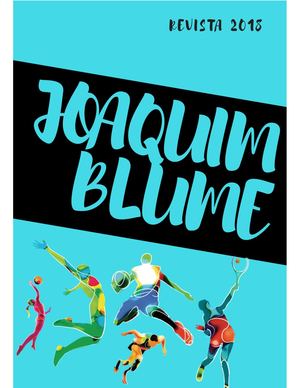 REVISTA INSTITUT JOAQUIM BLUME 2018