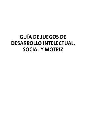 Guia juegos