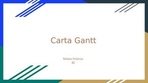 Ppt Carta Gantt Polanco