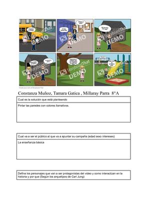 Tamara Gatica Reyes Crear Plan Publicitario Con El Grupo