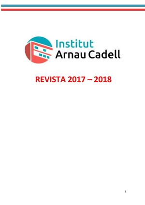 Revista Arnau Cadell 3r trimestre