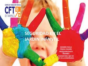 seguridad en el jardín infantil