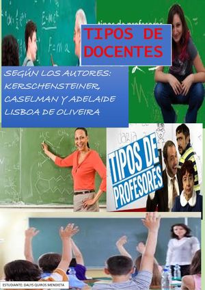 Tipos De Docentes