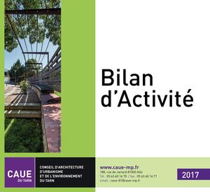 Bilan d'activités 2017 du CAUE du Tarn