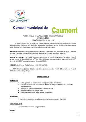 180620 Pv Conseil Municipal