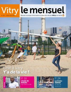 Vitry le Mensuel n°154 - juillet/août 2018