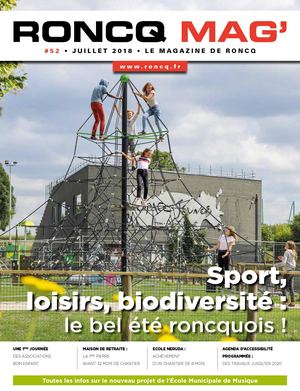 Roncq Mag n°52 - juillet 2018