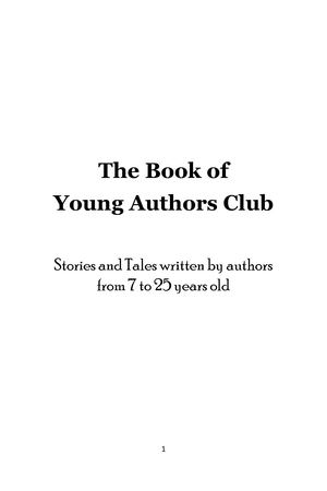 The Young Authors Book
