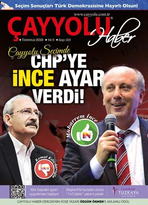 Çayyolu Haber Dergisi Sayı:103 Temmuz 2018