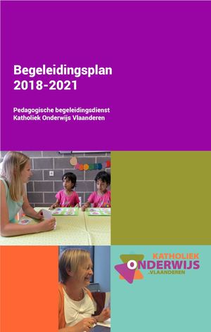 Begeleidingsplan 2018-2021