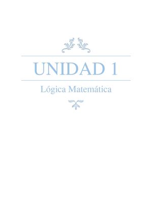 Lógica Matemática