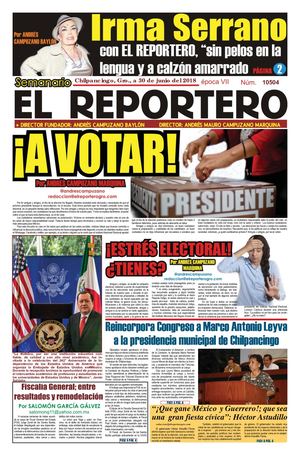 El Reportero 30 de junio de 2018