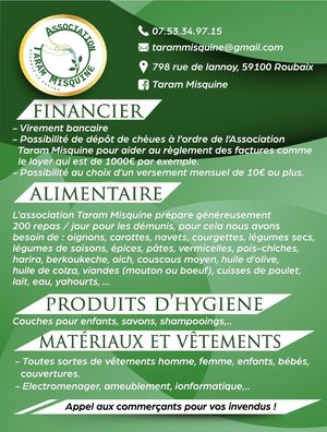 Flyer Taram Misquine 2