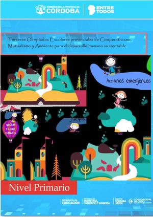 Material Bibliográfico Cooperativismo Y Mutualismo Olimpíadas Nivel Primario 2018