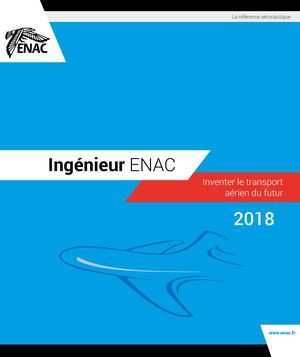 Plaquette Ingénieur ENAC 2018