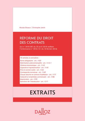 Supplément Code civil 2019 - Extraits