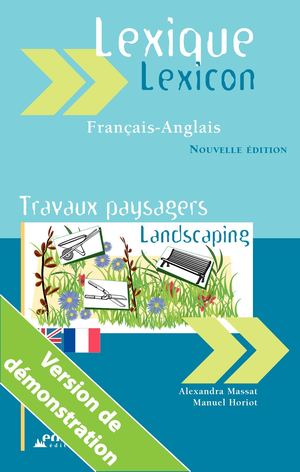 Lexique Français-Anglais Travaux paysagers