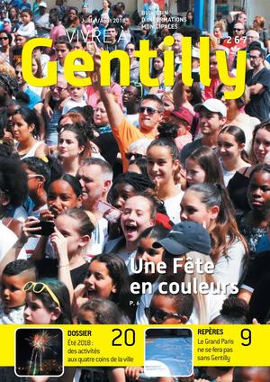 Vivre à Gentilly n°267 - Juillet-août 2018