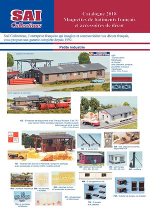 Catalogue Sai Collections Maquettes Et Accessoires 2018