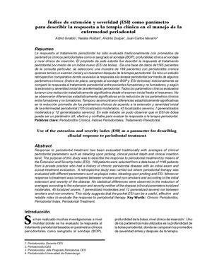 Dialnet Indice De Extension Yseveridad Esicomo Parame Para Descri 4951540