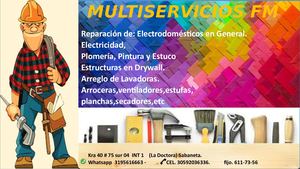 Targeta De Presentación Multiservicios