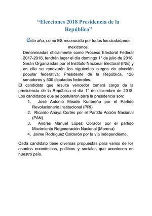 Cuartilla de Reflexión.