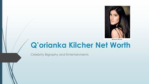 Q’orianka Kilcher Net Worth