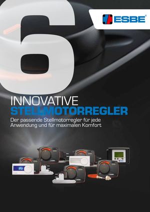 ESBE Innovative Stellmotorregler  CRx (de)