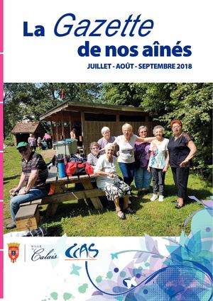 Programme Activités Juillet - Août - Septembre 2018
